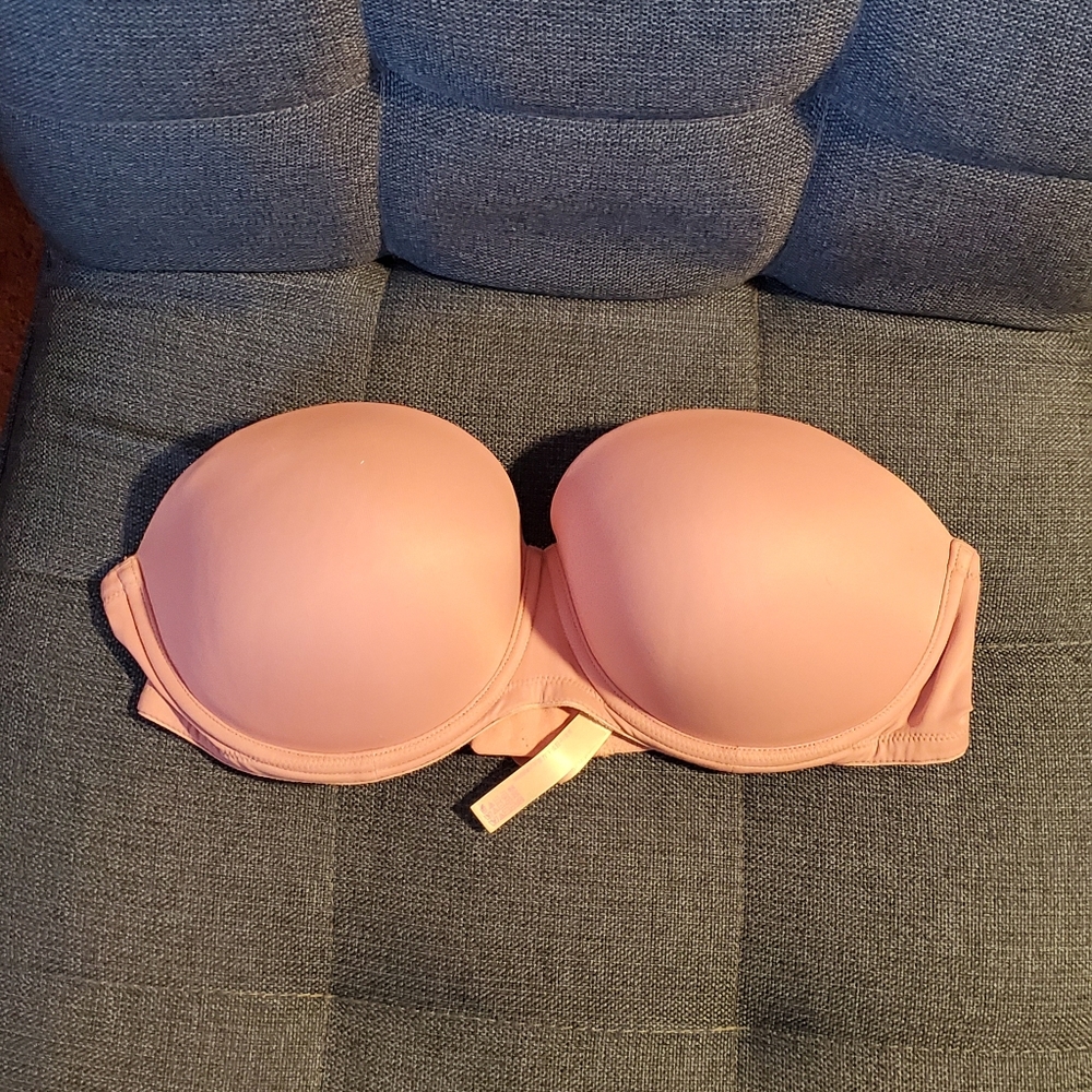 PINK strapless bra